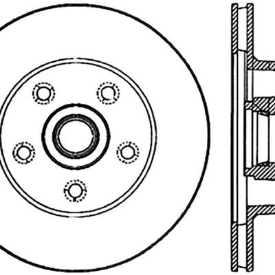 StopTech Slotted & Drilled Sport Brake Rotor