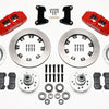 Wilwood Dynapro 6 Front Hub Kit 12.19in Red 74-80 Pinto/Mustang II Disc Spindle only