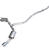 AWE Tuning 22+ Honda Civic Si/Acura Integra Touring Edition Catback Exhaust - Dual Chrome Silver Tip