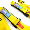 NRG 5PT 3in. Seat Belt Harness / Cam Lock - Yellow