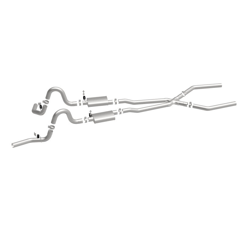MagnaFlow Sys Cat-Back 64-67 GM A-Body 3inch