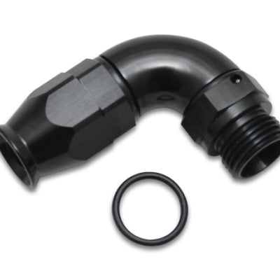 Vibrant -10AN 90 Degree Elbow Hose End Fitting for PTFE Lined Hose