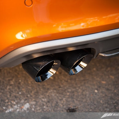 AWE Tuning Audi B8.5 S5 3.0T Track Edition Exhaust - Diamond Black Tips (90mm)
