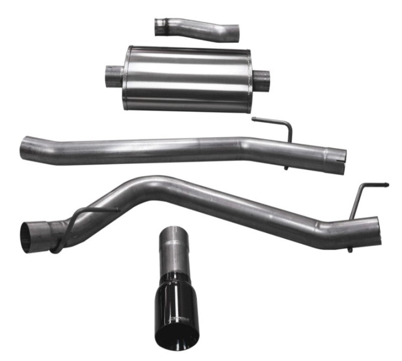 Corsa 2020-2025 Jeep Gladiator JT 3.6L Single Side Exit Cat-Back Exhaust w/ Single 4in Polished Tip