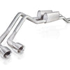 Stainless Works 2004-08 F150 5.4L Exhaust 2-1/2in Chambered Mufflers Behind Passenger Tire Exit