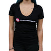 Baja Designs Black Ladies V Neck T Shirt - Small