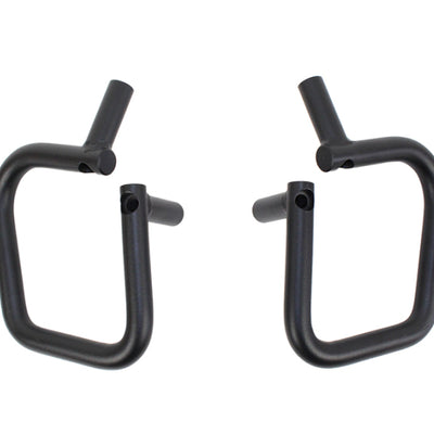 Fishbone Offroad 07-18 Jeep Wrangler JK 4 Door Grab Handles Front/Rear Steel - Blk Txtrd Powdercoat