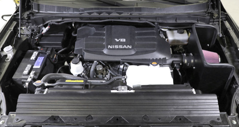 K&N 17-18 Nissan Titan XD V8 5.6L AirCharger Performance Intake
