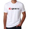 Grams Performance and Design Logo White T-Shirt - M