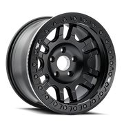 Dirty Life 9314 Canyon Race 17x9 / 8x165.1 BP / -12mm Offset / 130.8mm Hub Matte Black Wheel