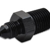 Vibrant -4AN to 3/8in NPT Straight Adapter Fitting - Aluminum