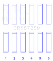 King Engine Bearings Toyota 1GR-FE (Size +.50mm) Connecting Rod Bearing Set