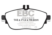EBC 13+ Mercedes-Benz CLA250 2.0 Turbo Yellowstuff Front Brake Pads