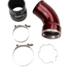 Wehrli 06-10 GM LBZ/LMM Duramax Passenger Side Intercooler Outlet Elbow Kit - WCFab Red