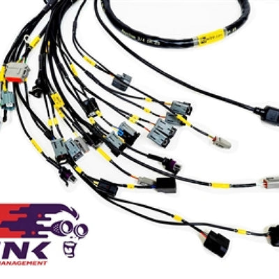 Rywire Honda K w/Link G4 ECU Eng Harn w/OBD2 Alt/EV14/AEM IAT/MAP (Adapt Req/Specify ECU D/S Only)