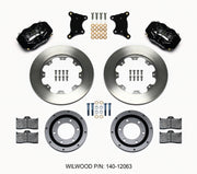 Wilwood Forged Dynalite Front Hat Kit 12.19in Shelby CSX6000