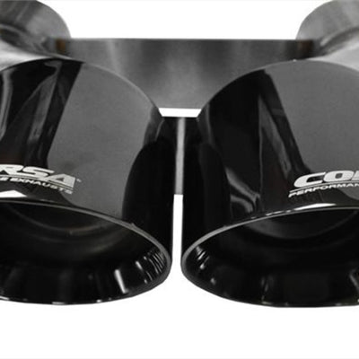 Corsa 2014-2020 Chevrolet Corvette 6.2L V8 Quad 45in Polished Black Pro-Series Tip Kit
