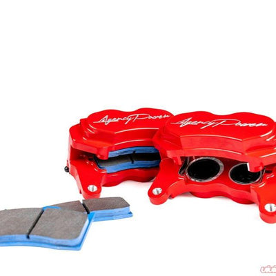 Agency Power Big Brake Kit Front and Rear Red Polaris RZR Turbo 14-18