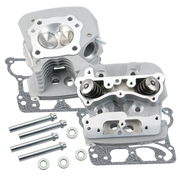 S&S Cycle 2006 Dyna Super Stock 91cc Cylinder Heads - Silver
