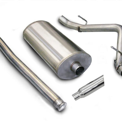 Corsa 2007-2008 Chevrolet Silverado Crew Cab/Short Bed 1500 5.3L V8 Polished Sport Cat-Back Exhaust