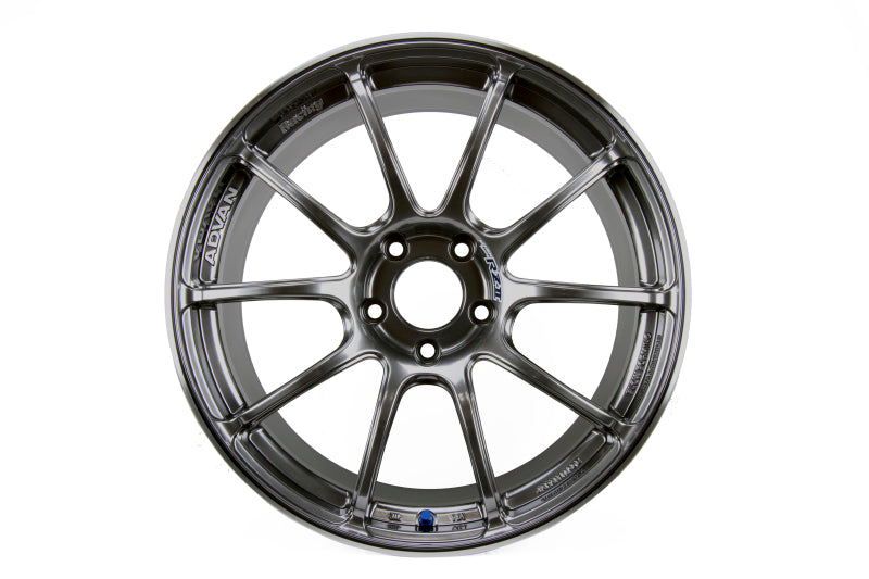 Advan RZII 18x10.0 +25 5x114.3 Racing Hyper Black Wheel