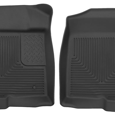 Husky Liners 09-12 Ford F-150 Series Reg/Super/Crew Cab X-Act Contour Black Floor Liners
