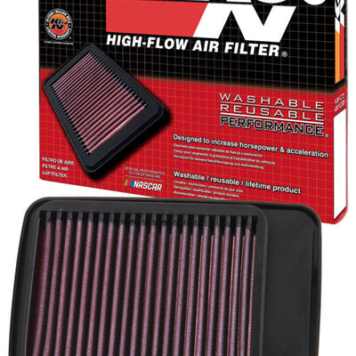 K&N 05-10 Suzuki GSF650 / 06 GSF1200 / 07-10 GSF1250 / 08-09 GSX650F Replacement Air Filter
