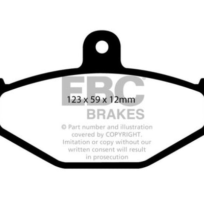 EBC 08+ Lotus 2-Eleven 1.8 Supercharged Ultimax2 Rear Brake Pads