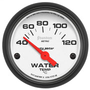 Autometer Phantom 52mm 40-120 Deg C Electronic Water Temp Gauge