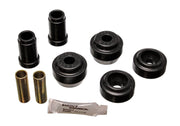 Energy Suspension 81-90 Dodge/Chrysler/Plymouth Black Front Lower and Upper Control Arm Bushing Set