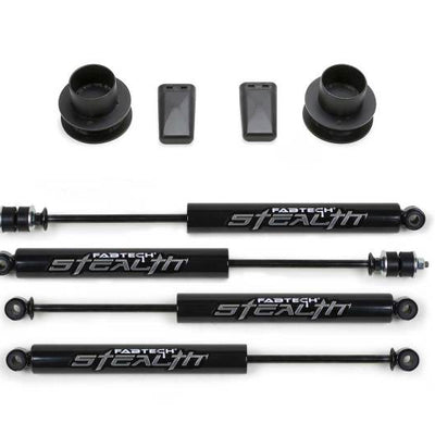 Fabtech 13-18 Ram 3500 4WD w/Factory Radius Arms 2.5in Coil Spcr Kit w/Stealth