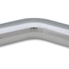 Vibrant 2.75in O.D. Universal Aluminum Tubing (45 degree bend) - Polished
