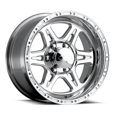 Raceline 886 Renegade 16x8in / 6x139.7 BP / 0mm Offset / 107.95mm Bore - Polished Wheel
