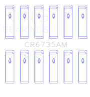 King Engine Bearings Mitsubishi 6G74 3000GT/Dodge Stealth (Size 0.75) Performance Rod Bearing Set