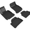 3D Maxpider 12-19 BMW 1 Series Kagu Floor Mat- Black R1 R2