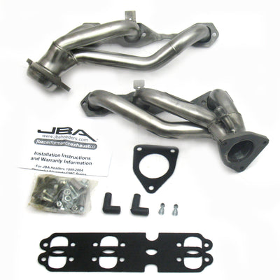 JBA 99-02 GM Truck 4.3L V6 w/o A.I.R. Injection 1-1/2in Primary Raw 409SS Cat4Ward Header