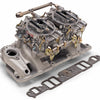 Edelbrock Dual Quad Kit Performer RPM Air Gap BBC Oval Port