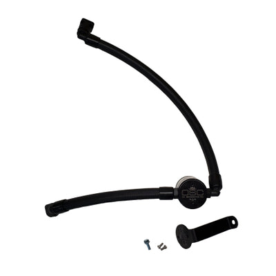 J&L 2021-2025 Ford Bronco 2.7L 3.0 Oil Separator Passenger Side- Black