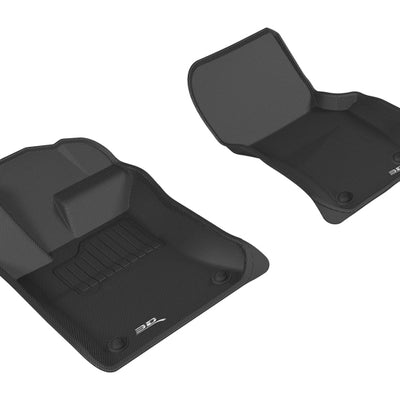 3D MAXpider 2017-2020 Jaguar XE Kagu 1st Row Floormat - Black