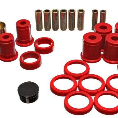 Energy Suspension 80-96 Buick / 78-96 Chevy  / 80-92 Olds Red Rear End Control Arm Bushing Ste