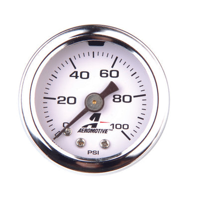 Aeromotive 0-100 PSI Fuel Pressure Gauge