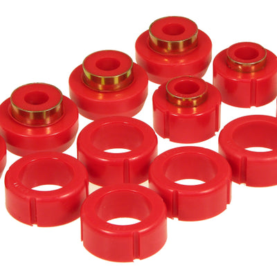 Prothane 87-97 Dodge Dakota 2wd Body Mount - Red