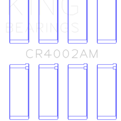 King Ford/Kia/Mazda DOHC 16 Valve/SOHC 16 Valve/SOHC 8 Valve (Size +0.5) Rod Bearing Set