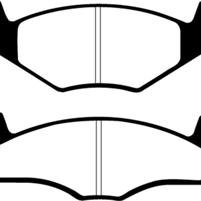 EBC 86-93 Volkswagen Cabriolet 1.8 Ultimax2 Front Brake Pads