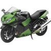 New Ray Toys Kawasaki ZX-14 Street Bike (Green) Scale/ - 1:12