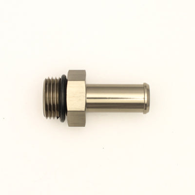DeatschWerks 8AN ORB Male To 1/2in Barb Fitting (Single Barb - Incl O-Ring)