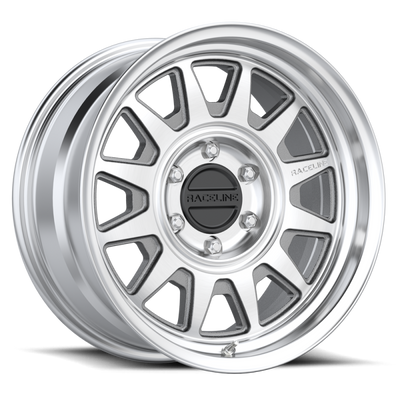 Raceline 952MC Aero 17x8.5in / 5x127 BP / 0mm Offset / 78.1mm Bore - Machined Wheel