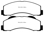 EBC 15+ Ford Expedition 3.5 Twin Turbo 2WD Yellowstuff Front Brake Pads