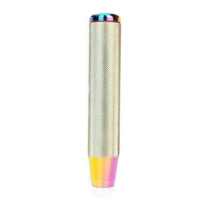 NRG Shift Knob Knurl Hidden Gem Long Neo Chrome