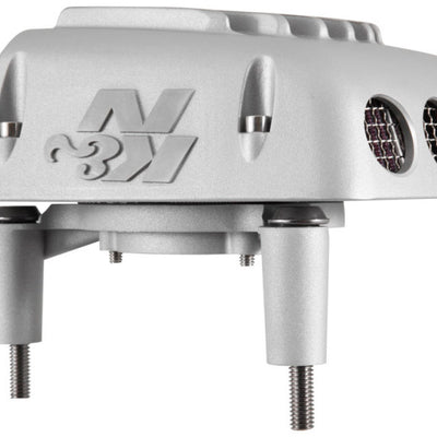 K&N Street Metal Intake System 01-16 Harley-Davidson Shaker Silver H/D Softail/Dyna Fl